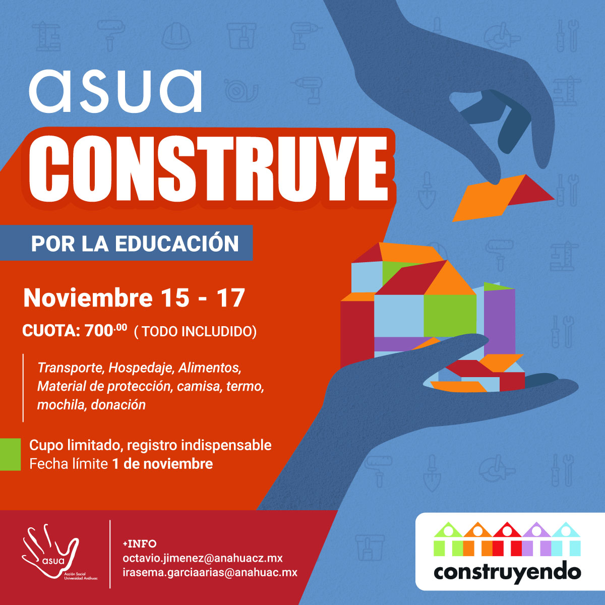 ASUA Construye: Por la Educación