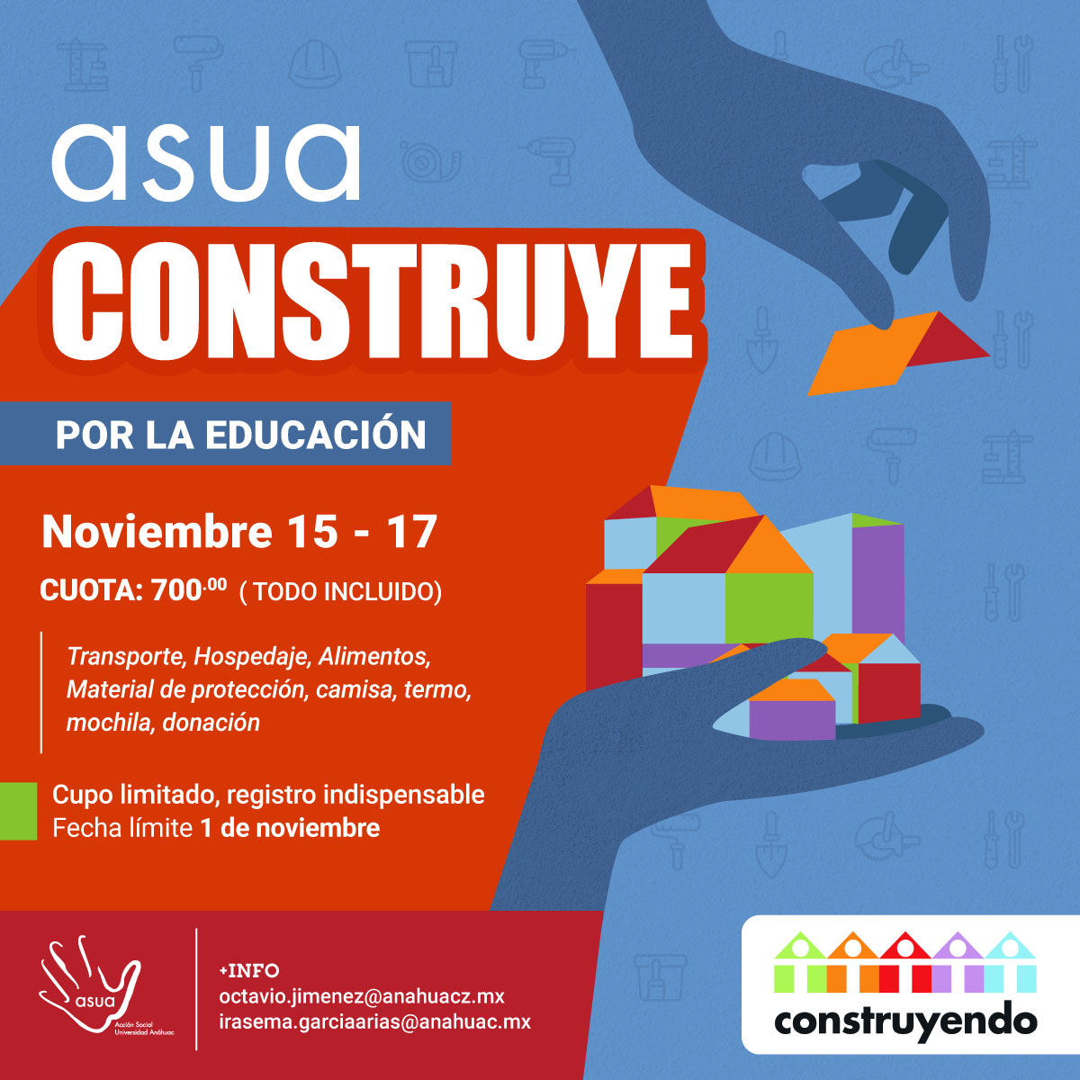 ASUA Construye: Por la Educación