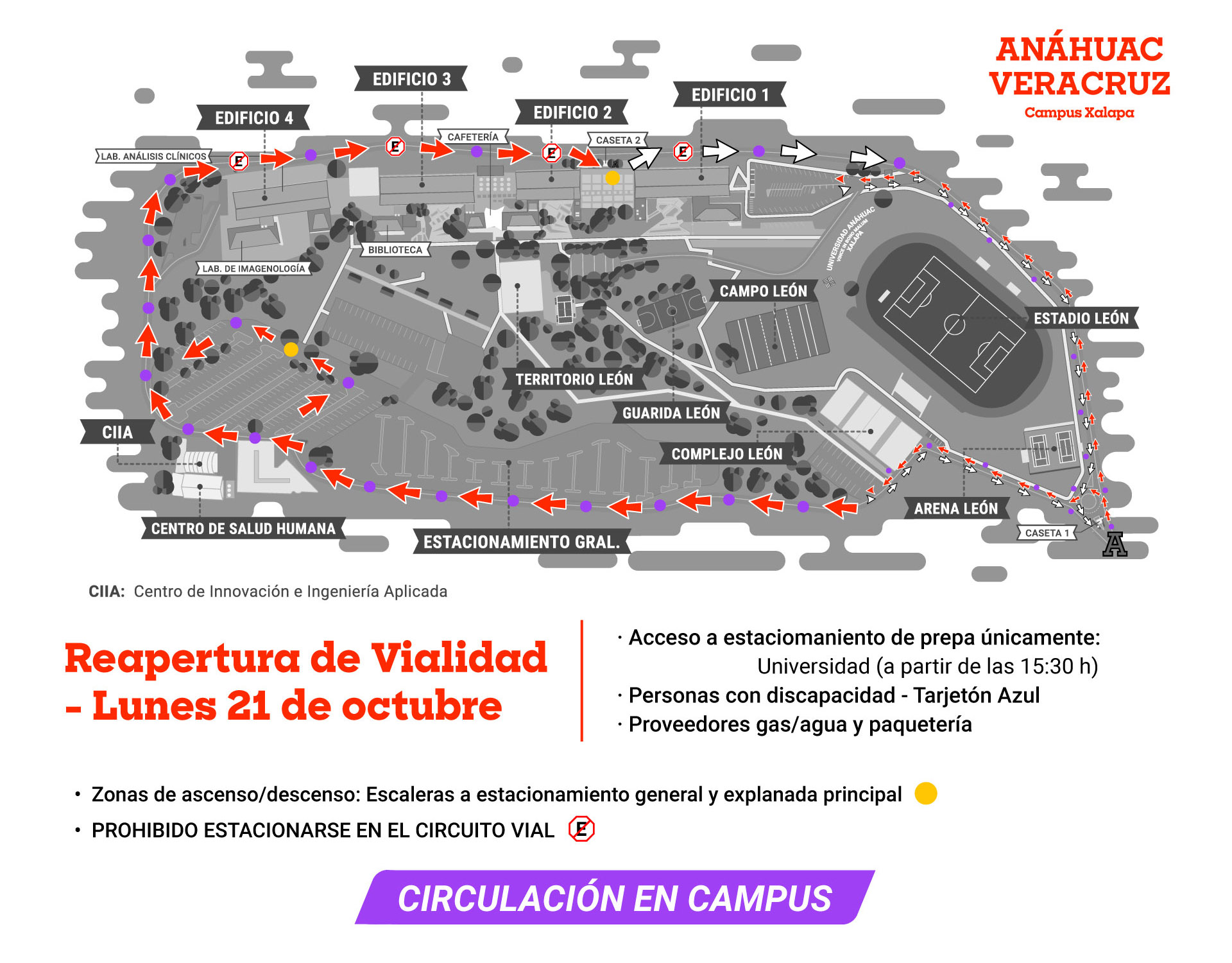 1 / 1 - Circulación en el Campus