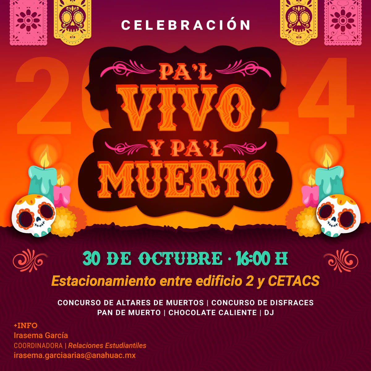 Celebración Pa'l Vivo y Pa'l Muerto