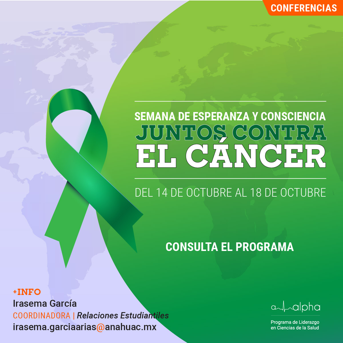 Semana de Esperanza y Consciencia: Juntos Contra el Cáncer