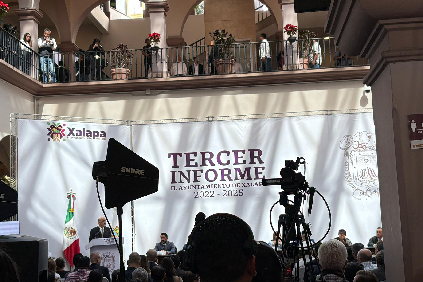 7 / 8 - Transmisión en Vivo del Tercer Informe de Gobierno Municipal de Xalapa