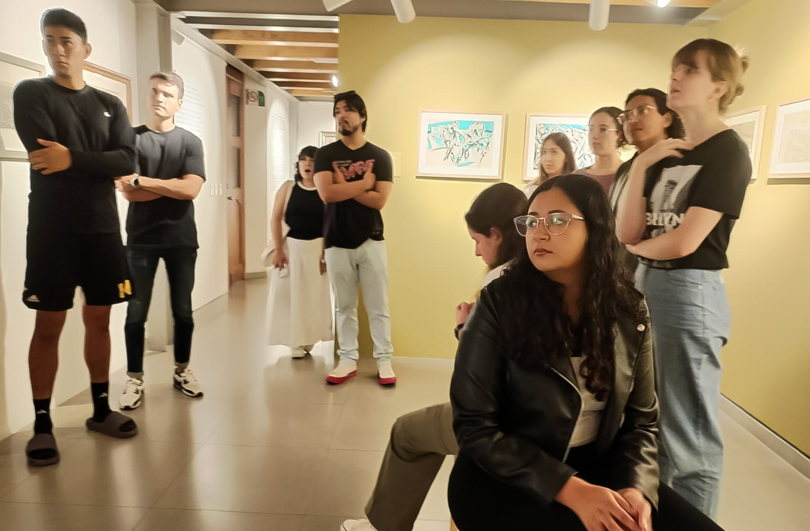 3 / 6 - Visita Académica a la Galería Alba de la Canal