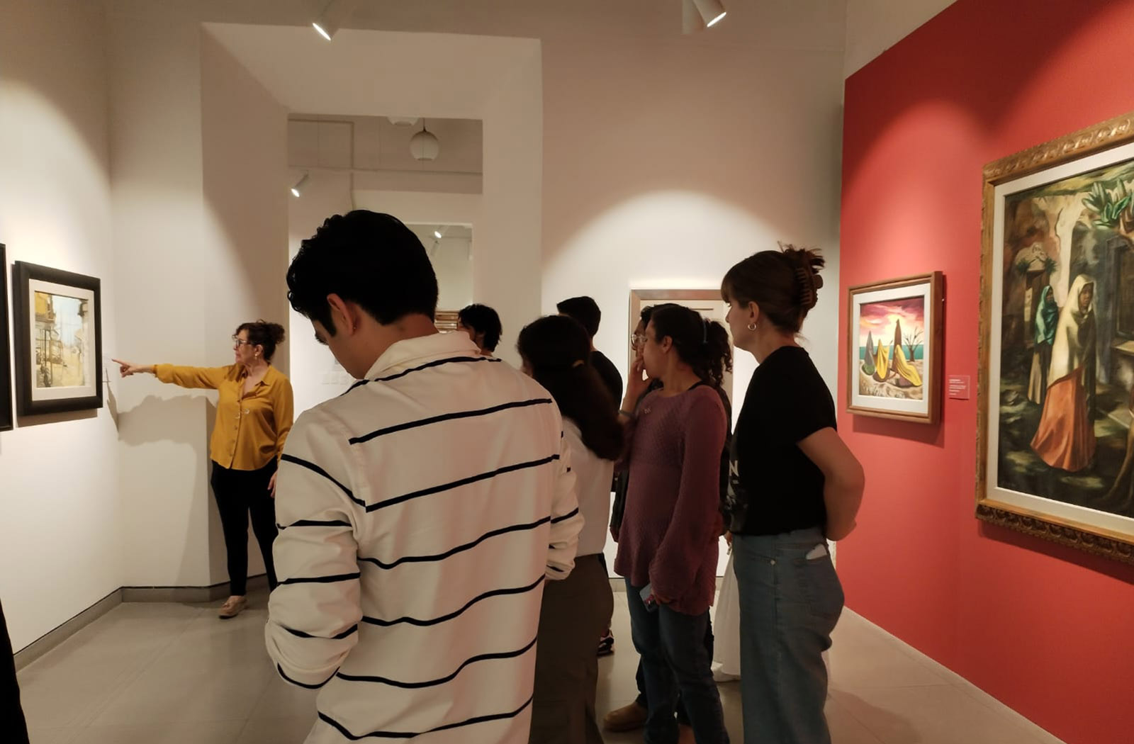 5 / 6 - Visita Académica a la Galería Alba de la Canal