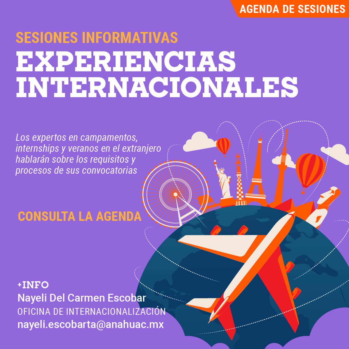 Oficina Internacional: Sesiones Informativas