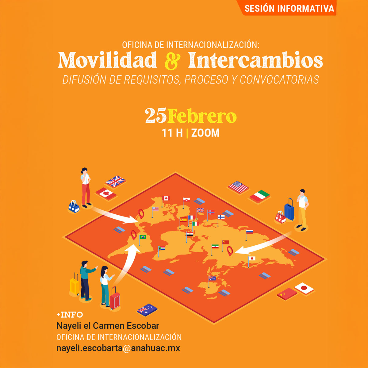 Movilidad e Intercambios: Sesión Informativa