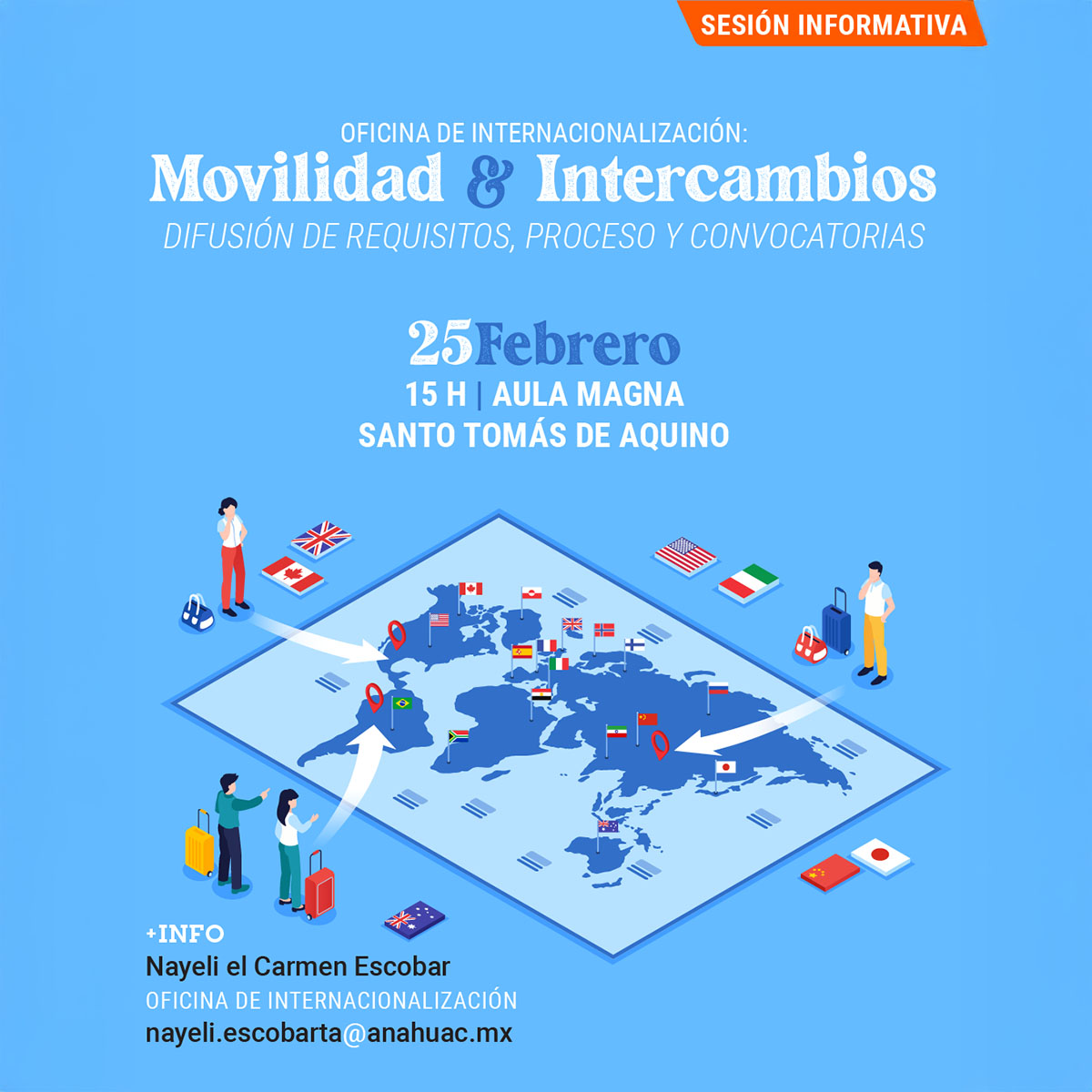 Movilidad e Intercambios: Sesión Informativa