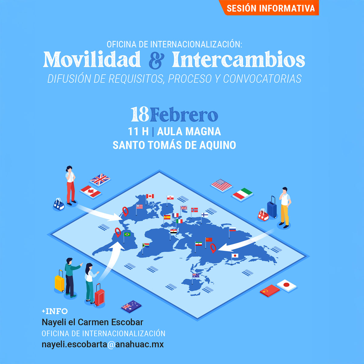 Movilidad e Intercambios: Sesión Informativa