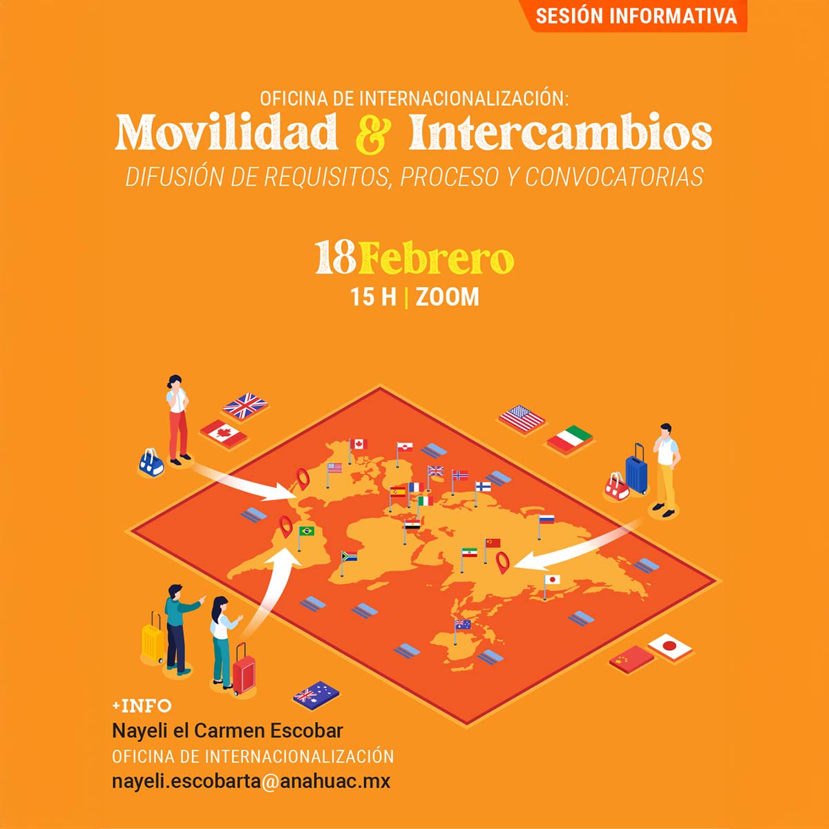 Movilidad e Intercambios: Sesión Informativa