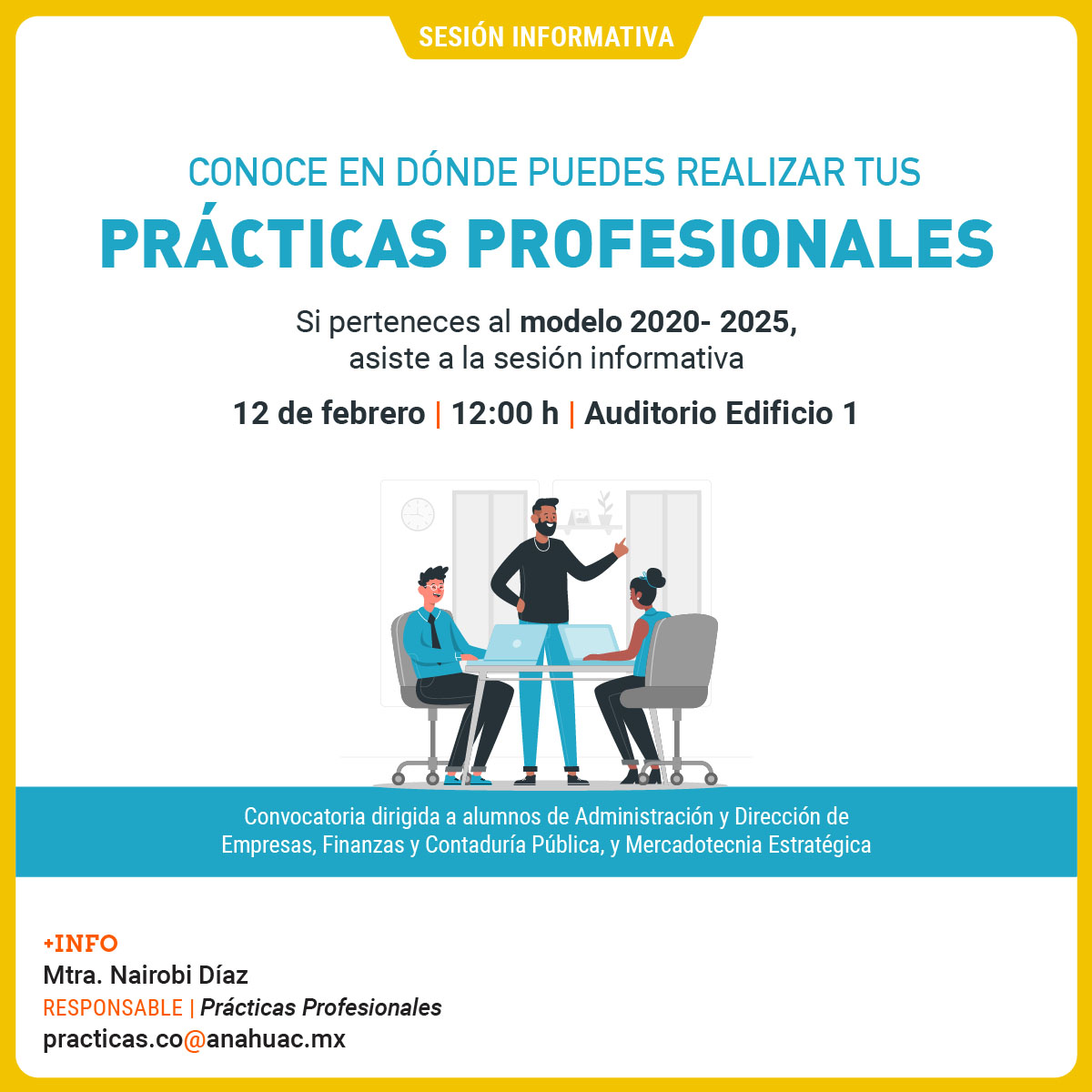 Prácticas Profesionales: Sesión informativa