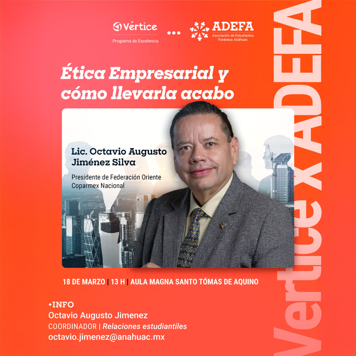 Ética Empresarial y Como Llevarla A Cabo: Conferencia