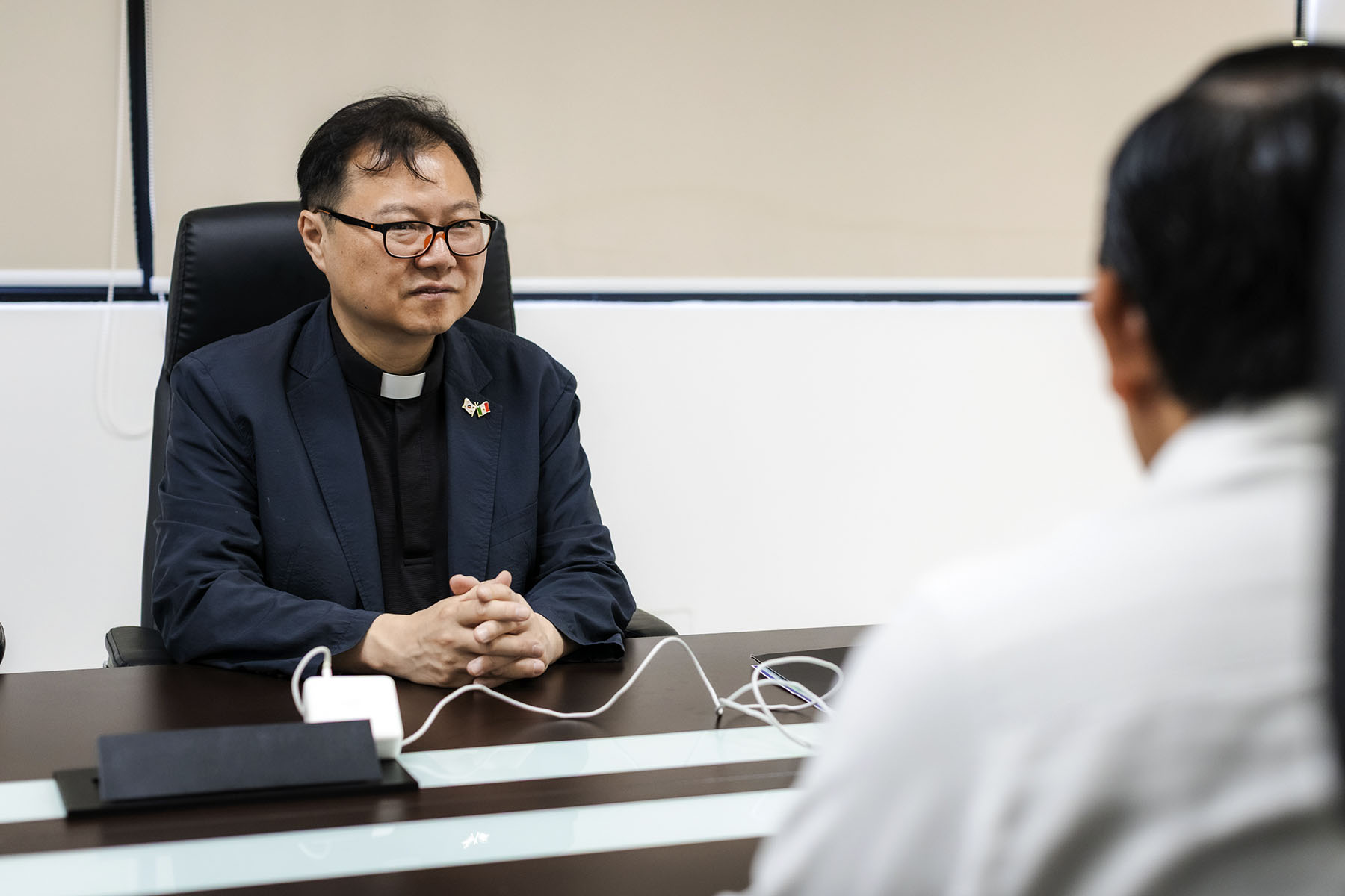 2 / 36 - Visita de la Universidad Católica de Pusan