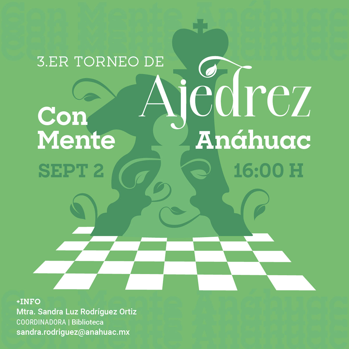 Tercer Torneo de Ajedrez Con Mente Anáhuac Tercer Torneo de Ajedrez Con Mente Anáhuac