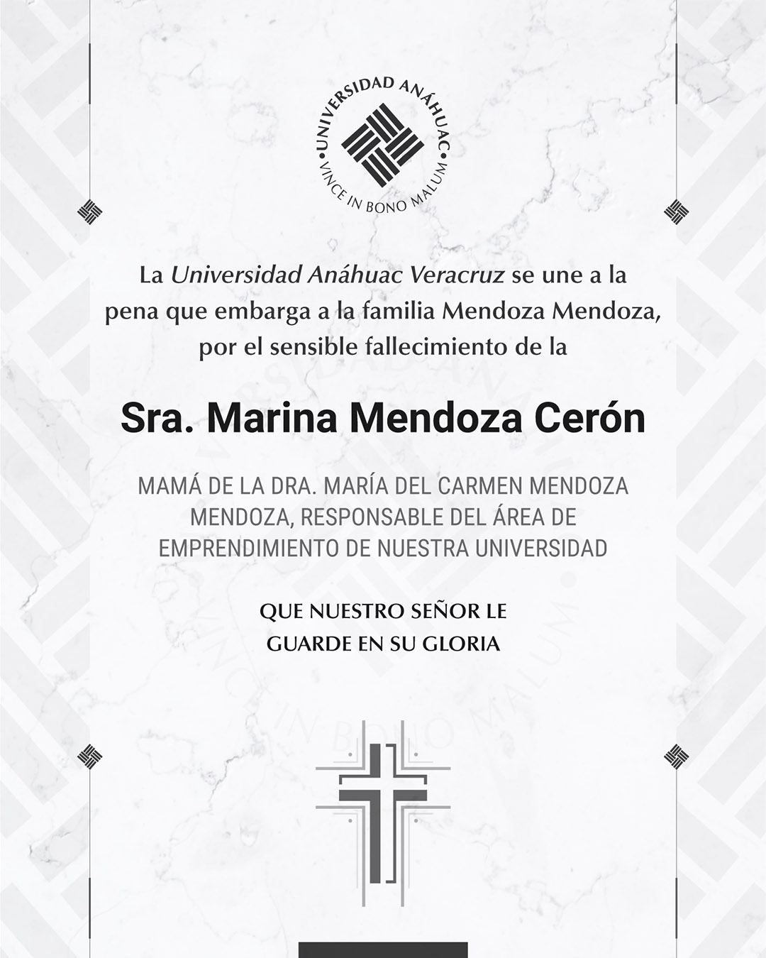 1 / 19 - Sra. Marina Mendoza Cerón