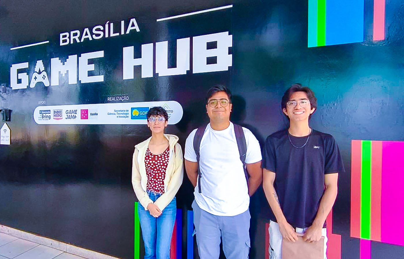 1 / 10 - Estudiantes de Animación Digital en la Final Global de la Game Jam Plus en Brasil