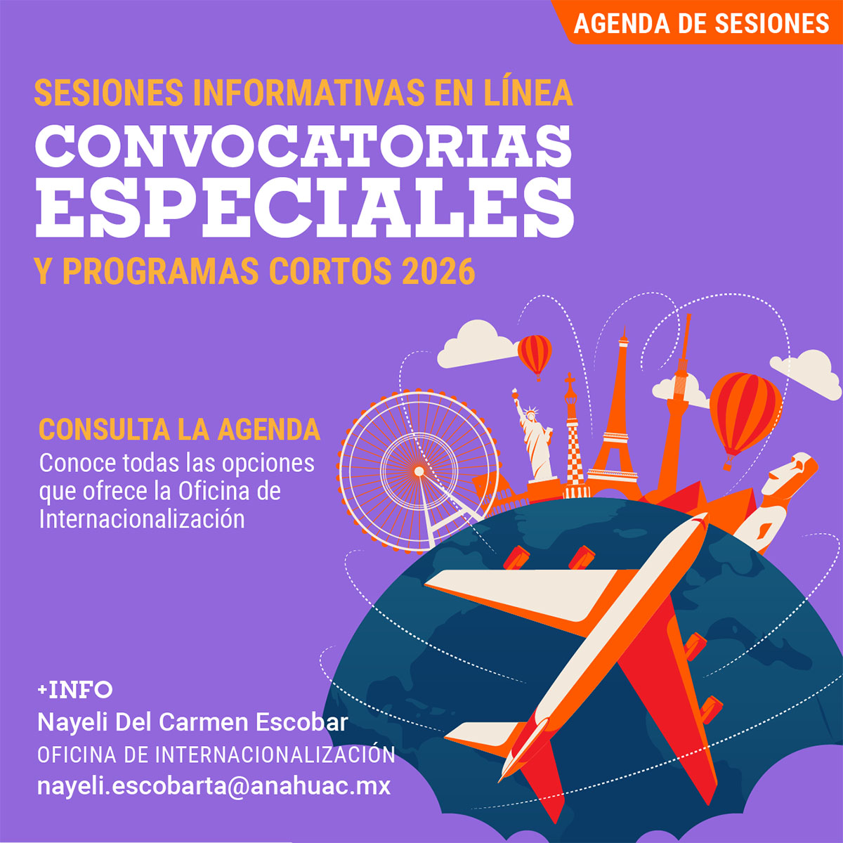 Oficina Internacional: Sesiones Informativas