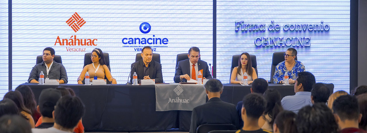 Firma de Convenio con CANACINE Veracruz