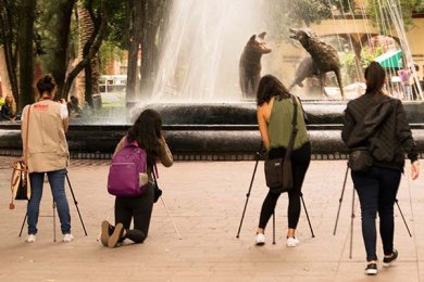 Viaje de prácticas del Taller de Fotografía a CDMX