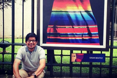 Coordinador de la Escuela de Diseño Gráfico participa en Expo Colectiva de Carteles Sociales