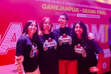 Alumnas de Animación Digital Participan en la Game Jam Plus en Río de Janeiro