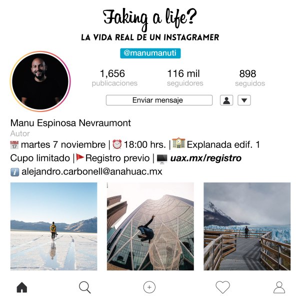 Ver en pantalla completa Faking a life? La vida real de un instagramer