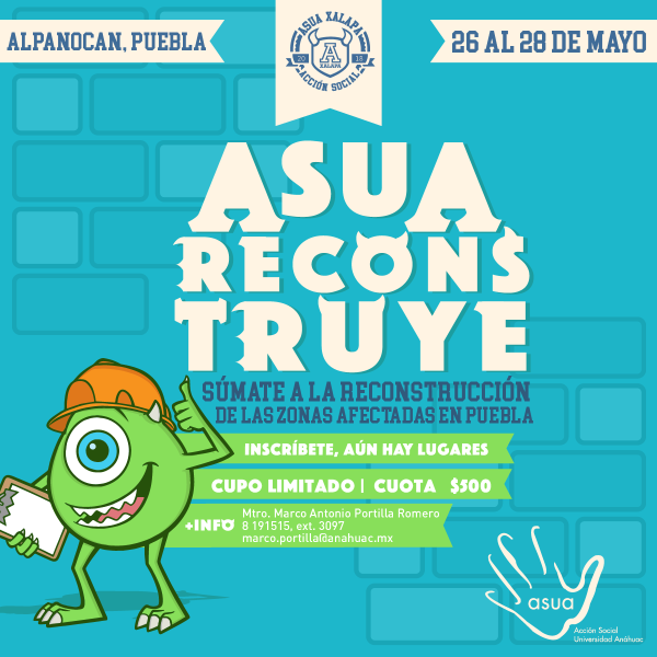 Ver en pantalla completa ASUA Reconstruye