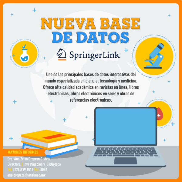 Ver en pantalla completa SpringerLink, nueva Base de Datos