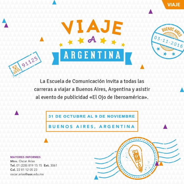 Ver en pantalla completa Viaje a Argentina