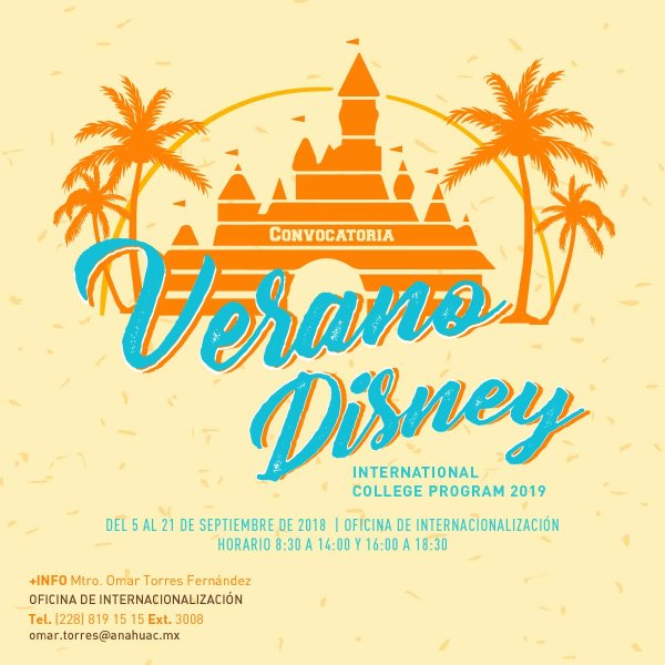 Verano Disney - International College Program 2019