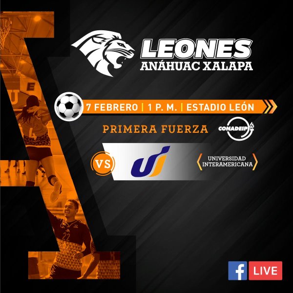 Ver en pantalla completa Fútbol Soccer Varonil: UAX vs UI