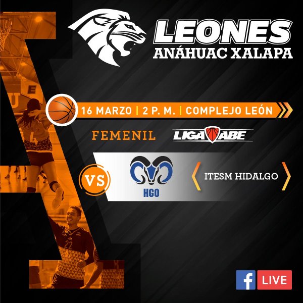 Ver en pantalla completa Básquetbol Femenil Liga ABE: Leonas vs ITESM Hidalgo