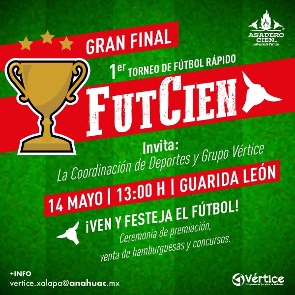 Ver en pantalla completa Gran Final del 1er Torneo de Fútbol Rápido FUT-CIEN