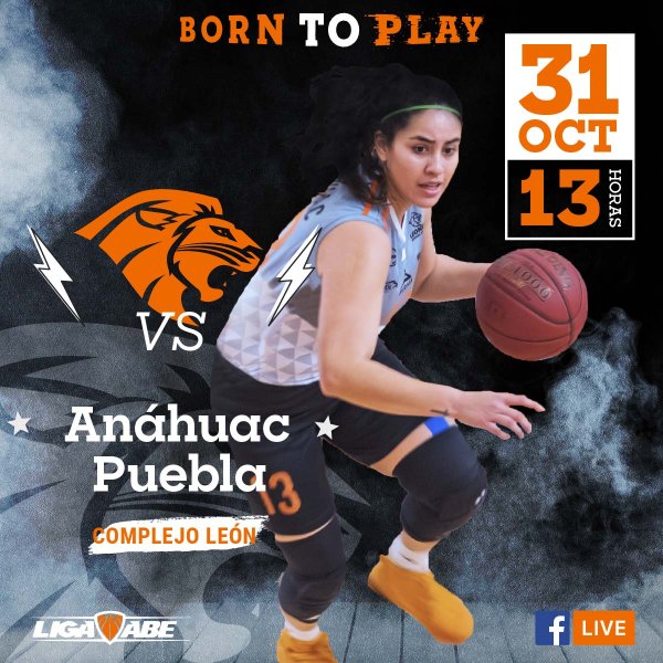 Ver en pantalla completa Básquetbol Femenil ABE: Leonas vs Anáhuac Puebla