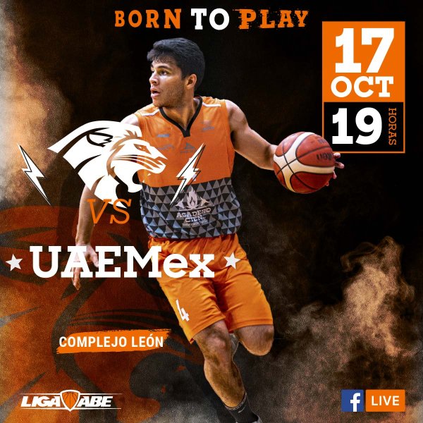 Ver en pantalla completa Básquetbol Varonil ABE: Leones vs UAEMex