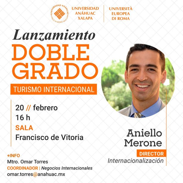 Lanzamiento del Doble Grado de Turismo Internacional