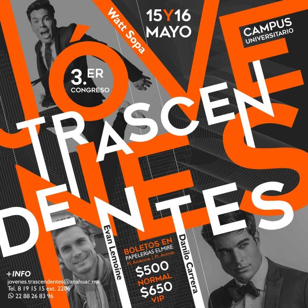 Ver en pantalla completa 3.er Congreso Jóvenes Trascendentes