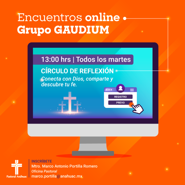 Grupo Gaudium: Encuentros Online del Círculo de Reflexión