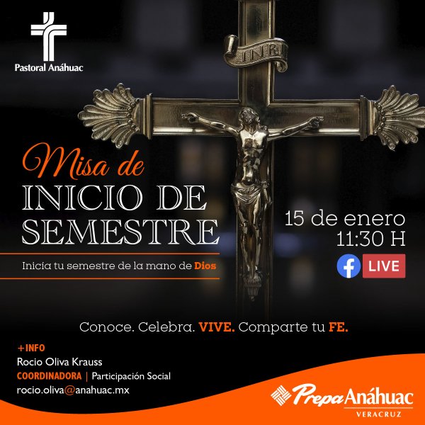 Ver en pantalla completa Misa de Inicio de Semestre