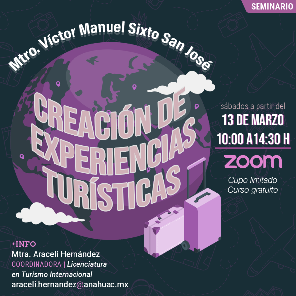 Ver en pantalla completa Creación de Experiencias Turísticas