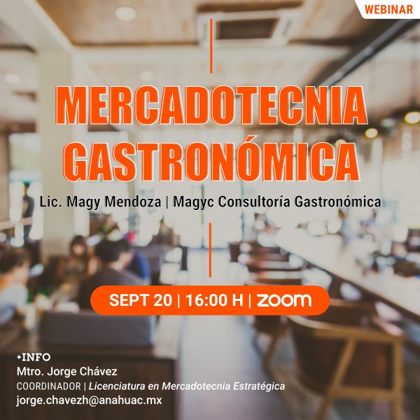 Ver en pantalla completa Mercadotecnia Gastronómica