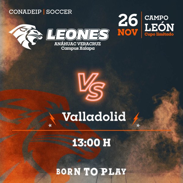 Ver en pantalla completa Soccer Varonil: Leones vs Valladolid