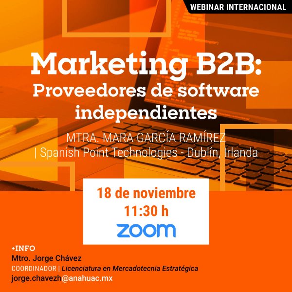 Ver en pantalla completa Marketing B2B: Proveedores de Software Independientes