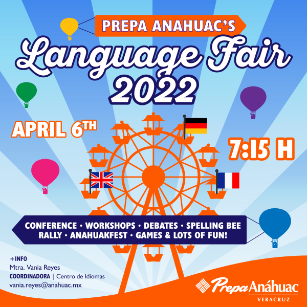 Ver en pantalla completa Prepa Anahuac’s Language Fair 2022