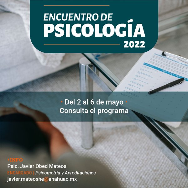 Encuentro de Psicología 2022