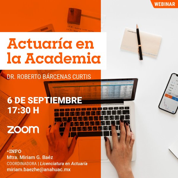 Ver en pantalla completa Actuaría en la Academia