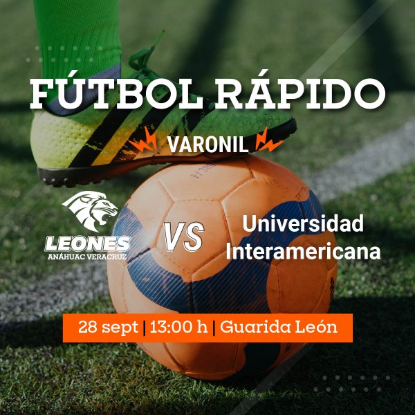 Ver en pantalla completa Fútbol Rápido Varonil: Leones vs Interamericana
