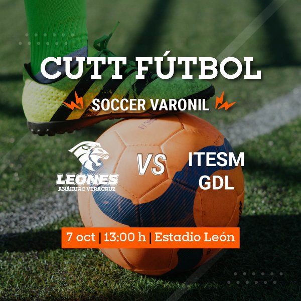 Ver en pantalla completa CUTT Fútbol Soccer Varonil: Leones vs ITESM GDL