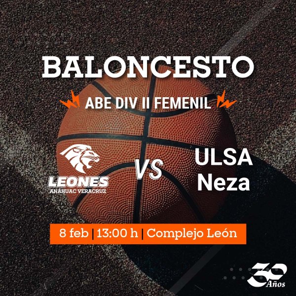 Ver en pantalla completa Baloncesto Femenil ABE: Leonas vs ULSA Neza