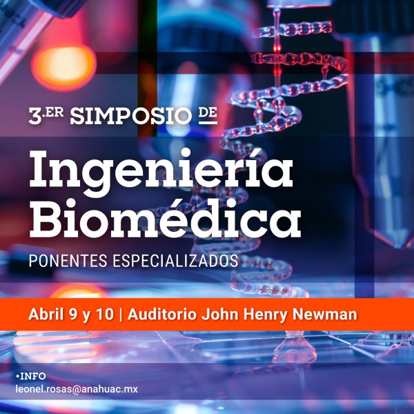 3er. Simposio de Ingeniería Biomédica