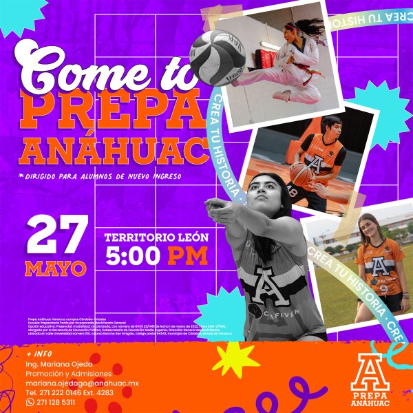 Ver en pantalla completa Come to Prepa Anáhuac